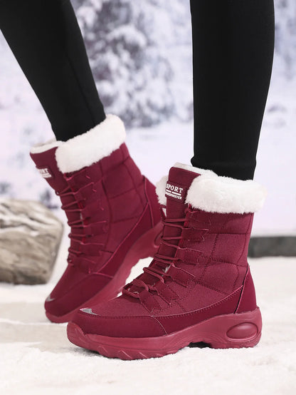 Bottes Hautes Femme – Chaudes & Imperméables – Fourrées et Confortables – Modèle Hiver PANDA ENERGY - BLACKBEARD OUTDOOR INDUSTRIES