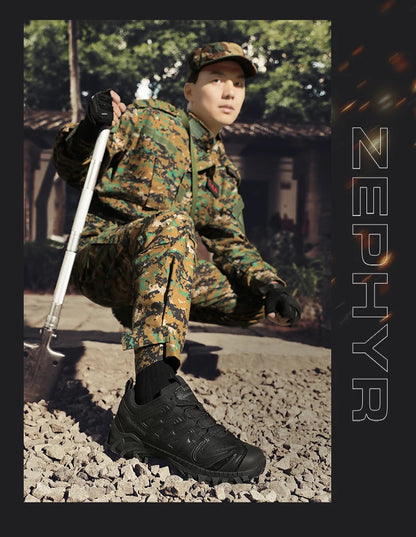 Bottes Tactiques Homme 610 – Zippées & Anti-Dérapantes - BLACKBEARD OUTDOOR INDUSTRIES