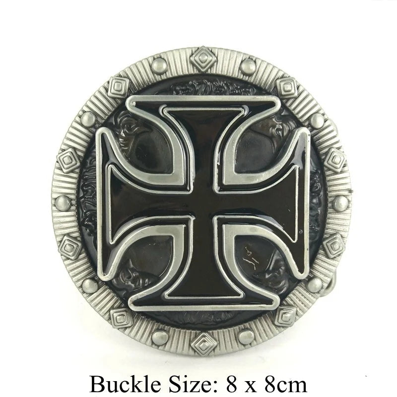 Ceinture en Cuir PU avec Boucle Métallique XXL pour Hommes - Accessoires Western Cowboy Ma boutique