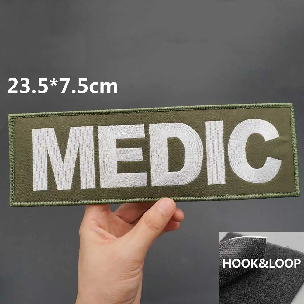 Patch Médical Tactique Brodé - BLACKBEARD OUTDOOR INDUSTRIES