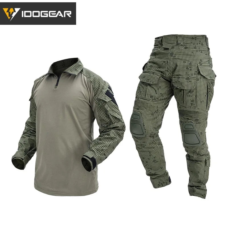 Uniforme Tactique IDOGEAR Gen3 Combat BDU avec Protections Coudes et Genoux - BLACKBEARD OUTDOOR INDUSTRIES