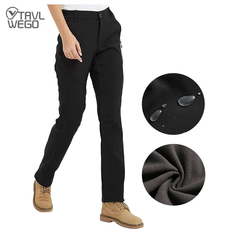 Pantalon Softshell Femme Polaire – Imperméable, Coupe-Vent & Slim - BLACKBEARD OUTDOOR INDUSTRIES