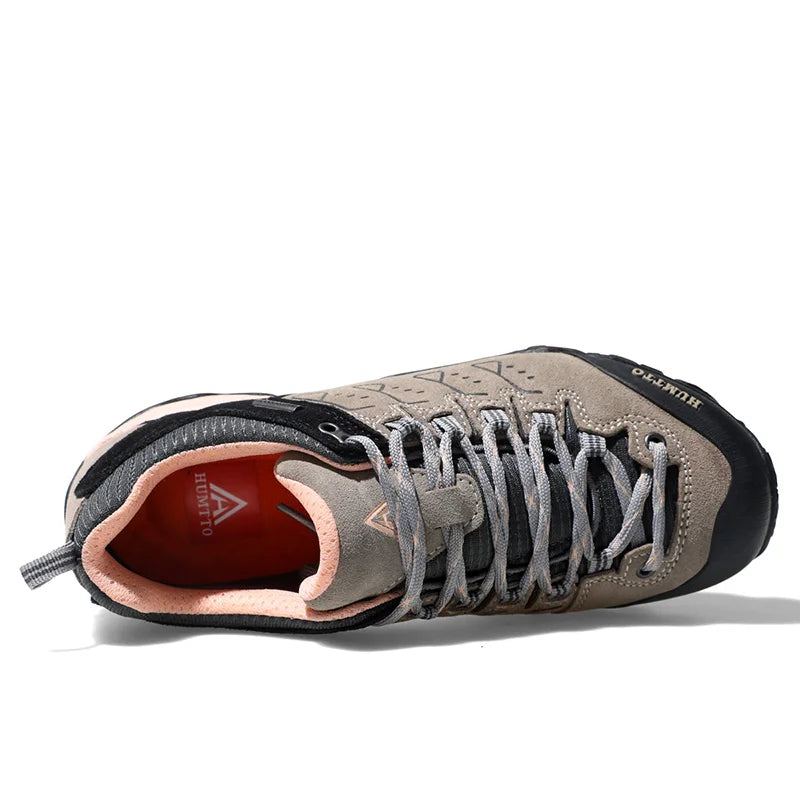 Chaussures Randonnée Trekking Femme Cuir Imperméables