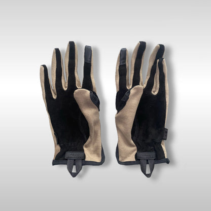 Gants Tactiques Ignifugés Peau de Mouton — Compatible Écran Tactile Outdoor Blanc & Noir - BLACKBEARD OUTDOOR INDUSTRIES
