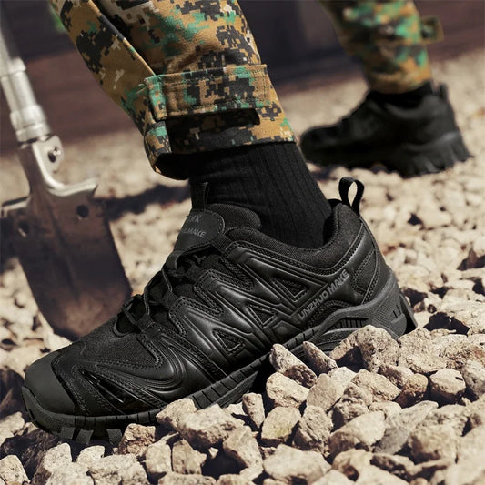 Bottes Tactiques pour Homme – Combat, Antidérapantes, Respirantes, Chaussures de Sécurité Militaires pour Force Spéciale, Armée, Moto - BLACKBEARD OUTDOOR INDUSTRIES