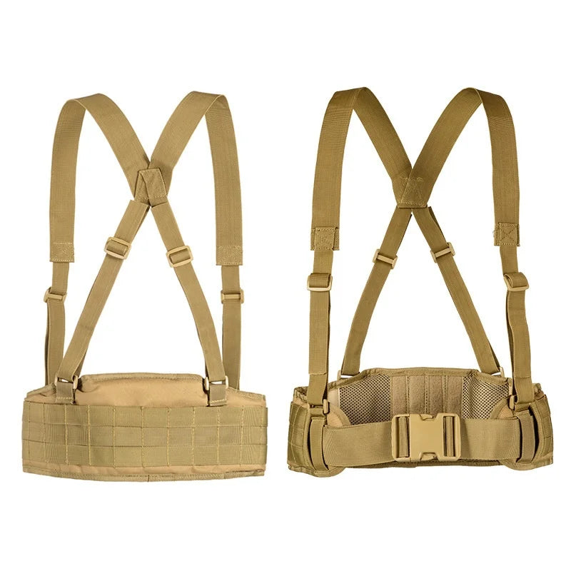 Ceinture Tactique MOLLE Multifonction - Harnais Tactique Nylon - BLACKBEARD OUTDOOR INDUSTRIES