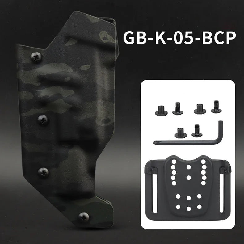 Holster Tactique KYDEX pour Pistolet avec Système de Retrait Rapide et Support pour Lampe X300 – Compatible Beretta M9, CZP-01, SP-01, FNX-45 et Plus - BLACKBEARD OUTDOOR INDUSTRIES