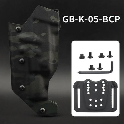 Holster Tactique KYDEX pour Pistolet avec Système de Retrait Rapide et Support pour Lampe X300 – Compatible Beretta M9, CZP-01, SP-01, FNX-45 et Plus - BLACKBEARD OUTDOOR INDUSTRIES