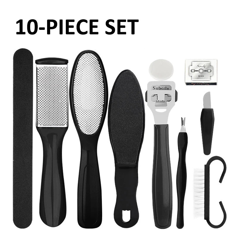 Kit de pédicure manuel 8 ou 10 pièces