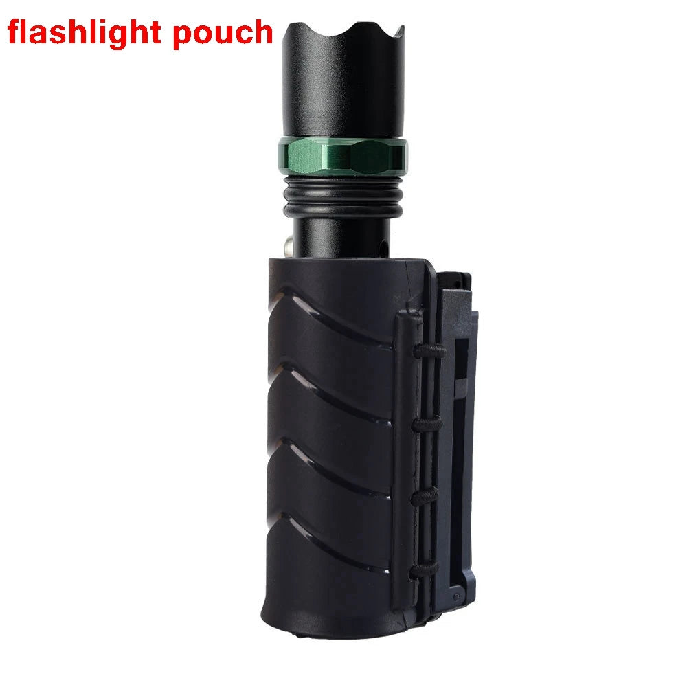 Pochette Tactique pour Spray de Défense – Support MOLLE pour Spray au Poivre et Mace, Étui de Service avec Clip, Étui Flashlight et Accessoires de Chasse BLACKBEARD OUTDOOR INDUSTRIES