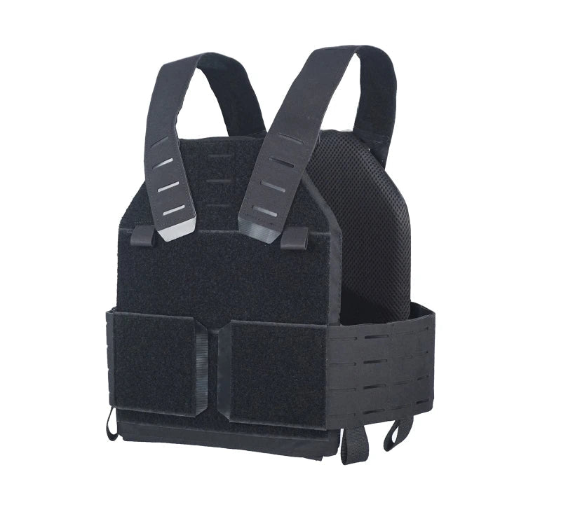 Gilet porte-plaques tactique
