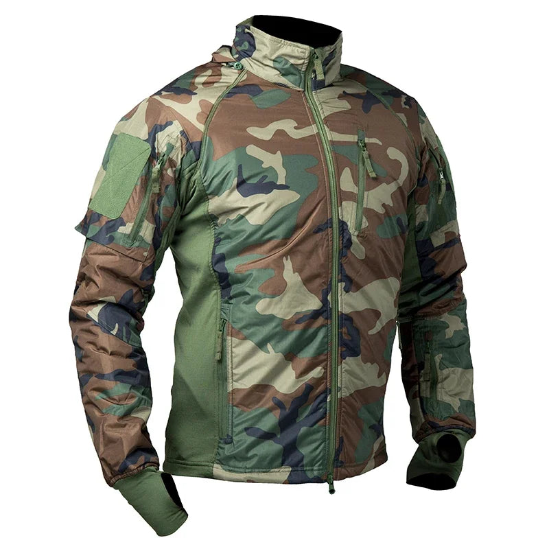Veste tactique camouflage G2 – Hardshell chaude softshell homme
