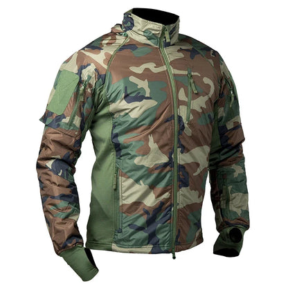 Veste tactique camouflage G2 – Hardshell chaude softshell homme
