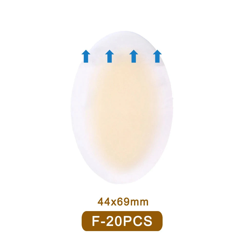 Patchs Hydrocolloïdes pour Talons – 10 ou 20 pièces - BLACKBEARD OUTDOOR INDUSTRIES