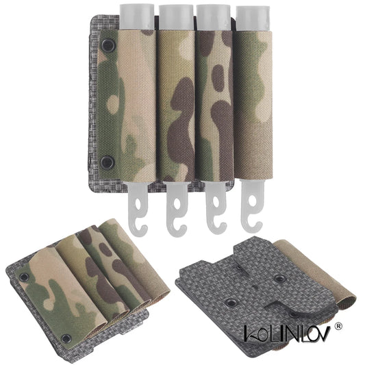 KOLINLOV Glow Sticks Pouch – Pochette de Rangement Tactique pour Bâtons Lumineux - BLACKBEARD OUTDOOR INDUSTRIES