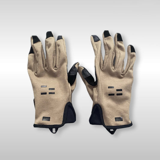 Gants Tactiques Ignifugés Peau de Mouton — Compatible Écran Tactile Outdoor Blanc & Noir - BLACKBEARD OUTDOOR INDUSTRIES