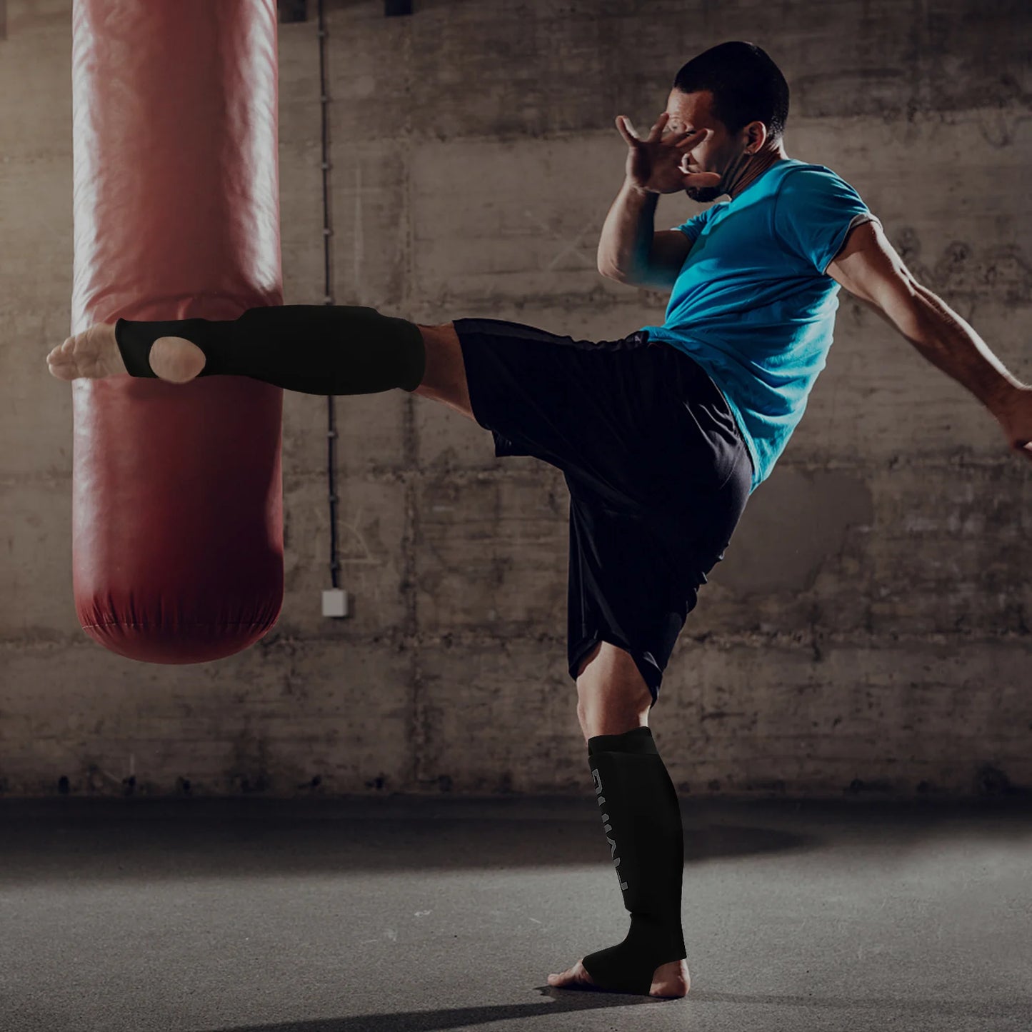 Protège-Tibias Sanda pour Muay Thai, MMA – Protection des Tibias et du Cou-de-Pied pour Entraînement et Compétition - BLACKBEARD OUTDOOR INDUSTRIES