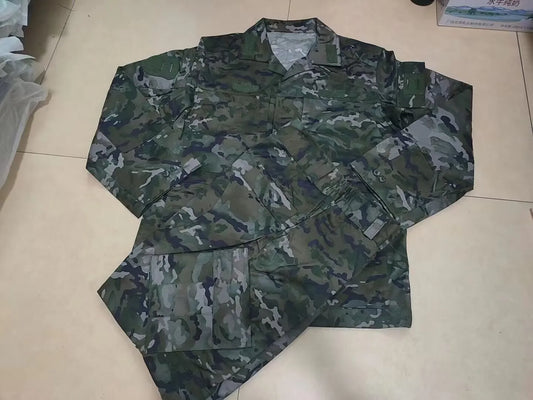 Ensemble Uniforme Militaire Chinois Type 21 – Veste + Pantalon Camouflage Jungle / Désert / Police - BLACKBEARD OUTDOOR INDUSTRIES
