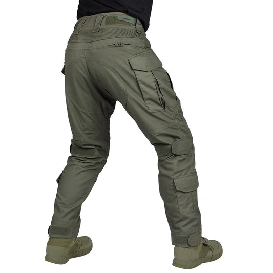 IDOGEAR G3 Combat Pants avec Genouillères Intégrées – Pantalon Tactique Homme Ranger Green / Noir - BLACKBEARD OUTDOOR INDUSTRIES
