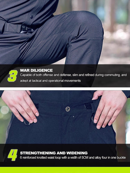 Ensemble Tactique à Séchage Rapide – Veste et Pantalon Longs Manches, Uniforme de Travail, Idéal pour Entraînement et Activités Extérieures BLACKBEARD OUTDOOR INDUSTRIES