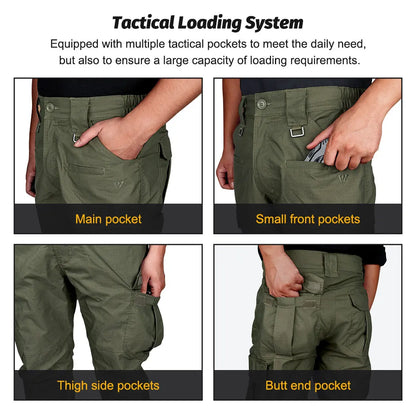 pantalon tactique idogear cargo 8 poches fonctionnel