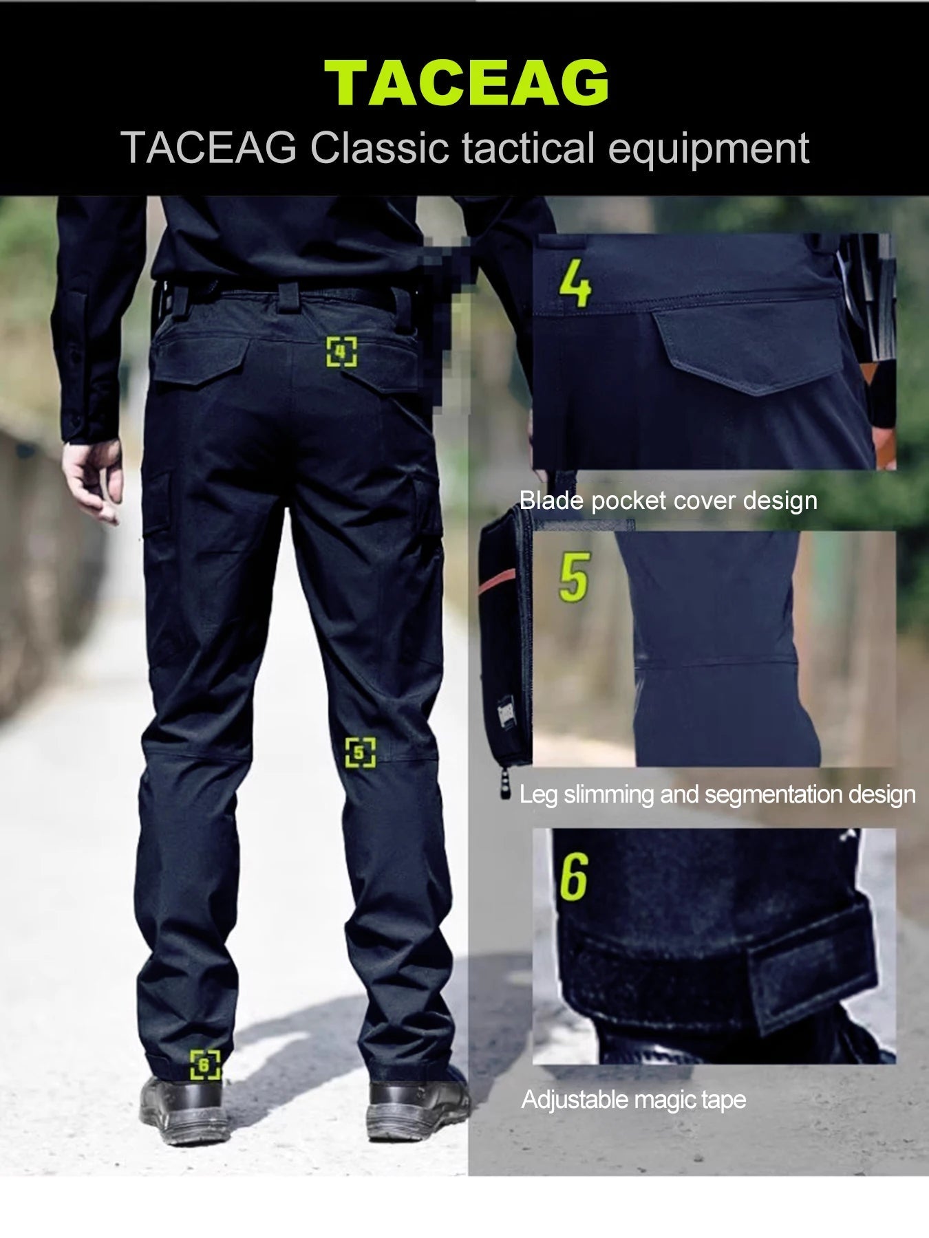 Ensemble Tactique à Séchage Rapide – Veste et Pantalon Longs Manches, Uniforme de Travail, Idéal pour Entraînement et Activités Extérieures BLACKBEARD OUTDOOR INDUSTRIES