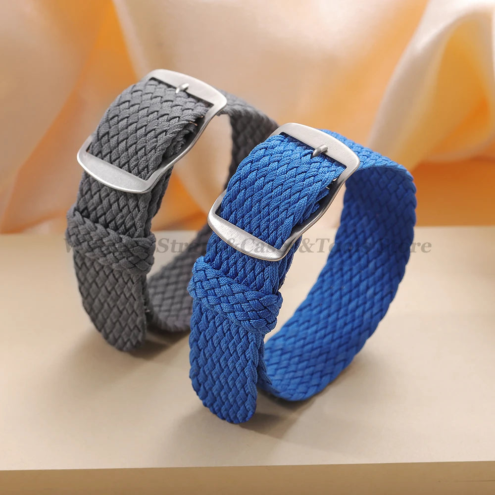 Bracelet de Montre en Toile Nylon Tissée – Compatible avec Omega, Seiko, Samsung, Huawei et Autres Montres - BLACKBEARD OUTDOOR INDUSTRIES