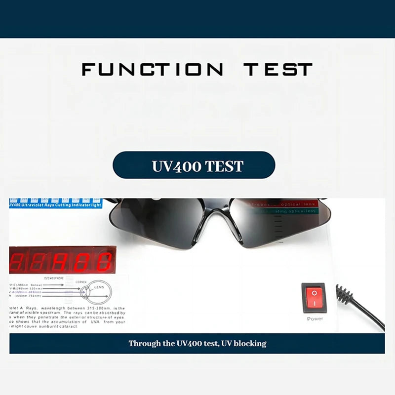 Lunettes de Soleil Sport RR7427 – Cyclisme Route & VTT Protection Totale – Confort Léger – Design Agressif - BLACKBEARD OUTDOOR INDUSTRIES