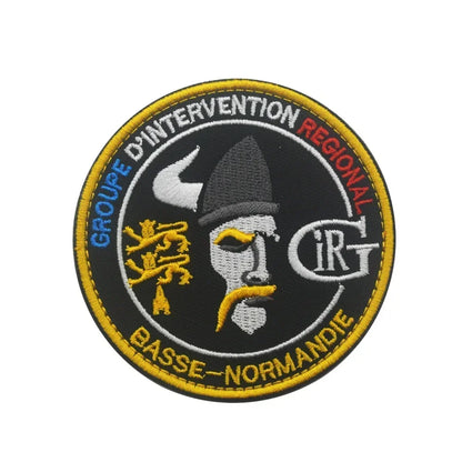 Patch Écusson Brodé GIGN GIPN BRI – Patch Tactique Militaire France  – Pochettes à Attacher pour Vêtements et Sacs - BLACKBEARD OUTDOOR INDUSTRIES