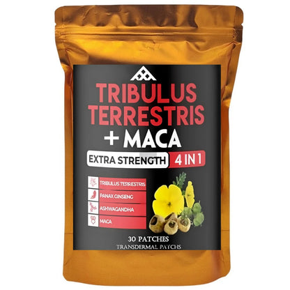 Patchs aux plantes – Tribulus, ashwagandha, ginseng et maca