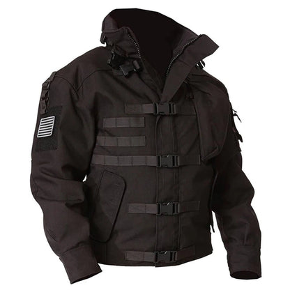 Veste Tactique Militaire de Haute Qualité - Veste Homme Imperméable, Résistante à l'Usure et Multi-poches pour Randonnée et Activités Extérieures BLACKBEARD OUTDOOR INDUSTRIES
