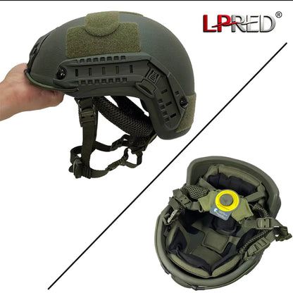 Casque tactique FAST LPRED à coupe haute