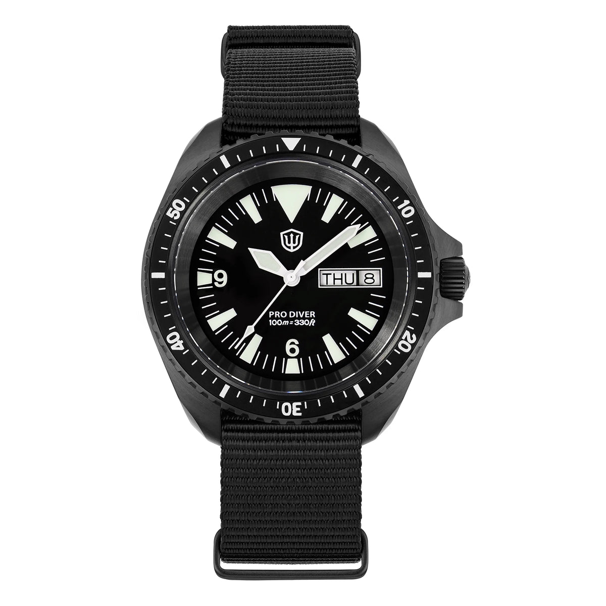 Montre militaire WD1980 avec verre saphir 39 mm