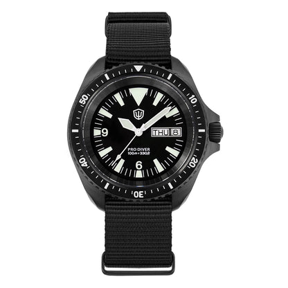 Montre militaire WD1980 avec verre saphir 39 mm