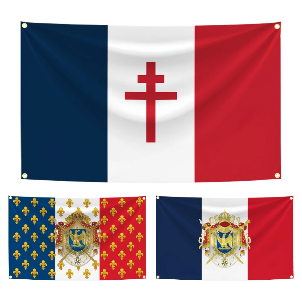 Drapeau France Libre – Bannière Napoléon Décoration