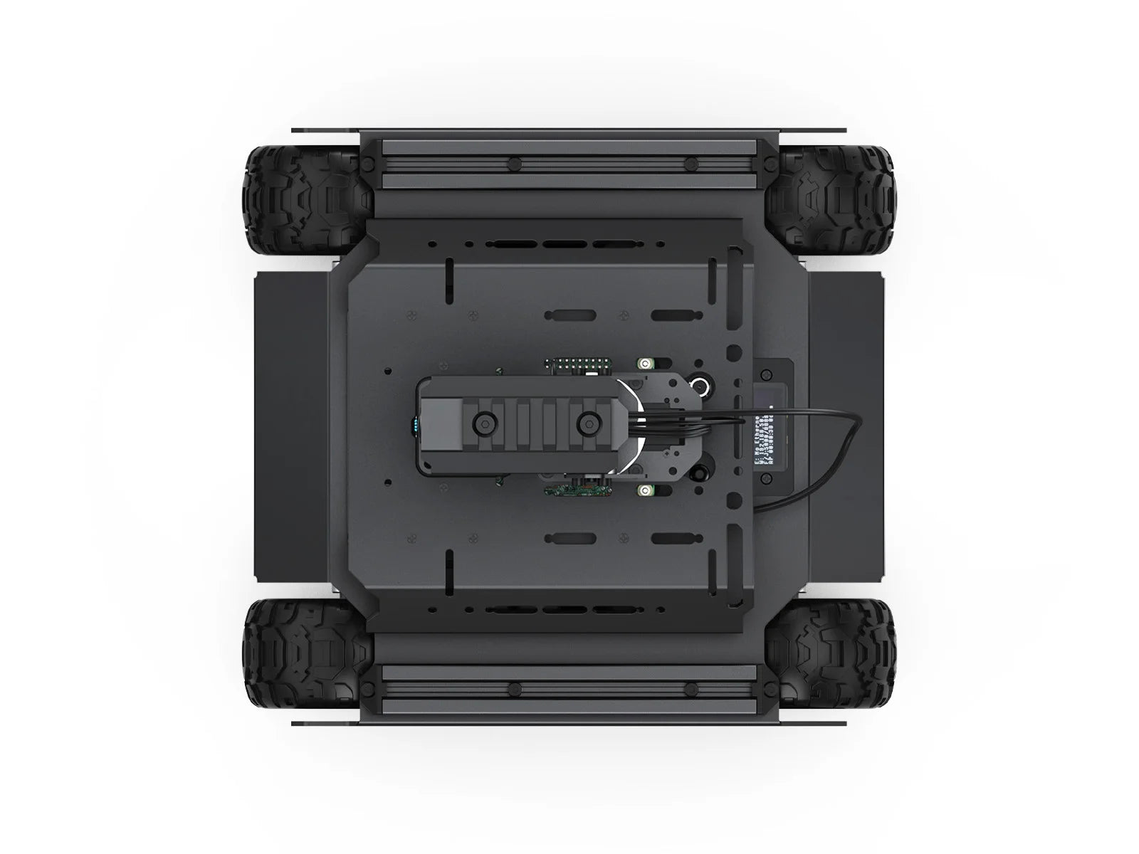UGV Rover ROS2 Waveshare — Robot IA 6 Roues 4WD Tout Métal — Police, Déminage, Sauvetage, Militaire & R&D - BLACKBEARD OUTDOOR INDUSTRIES