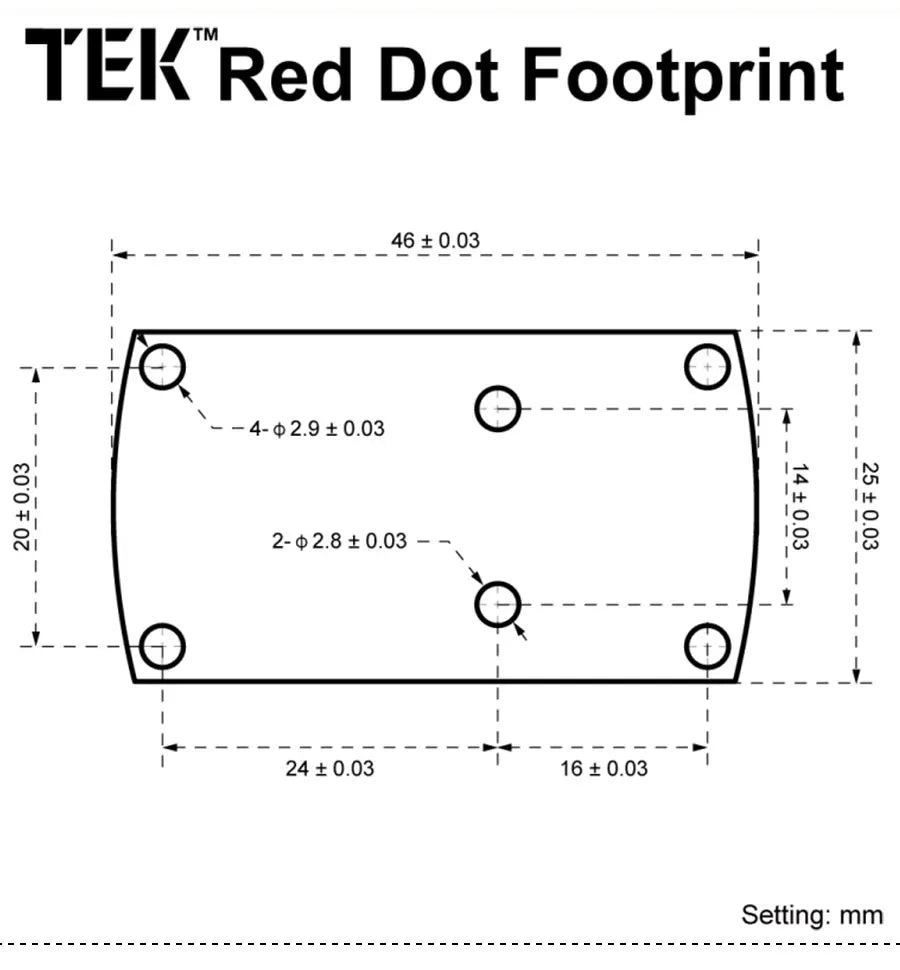 Adaptateur Universel pour Viseur Red Dot Airsoft M2/M4 – Montage sur Pistolet pour Accessoires Tactiques et de Chasse - BLACKBEARD OUTDOOR INDUSTRIES