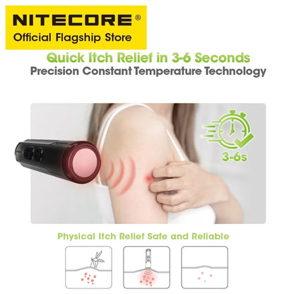NITECORE Bite Healer 10 – Apaise-piqûres de moustique USB-C