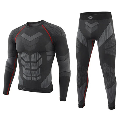 Ensemble Thermique Tactique Fleece Slim Fit – Haut + Pantalon | Randonnée, Chasse, Militaire, Automne Hiver