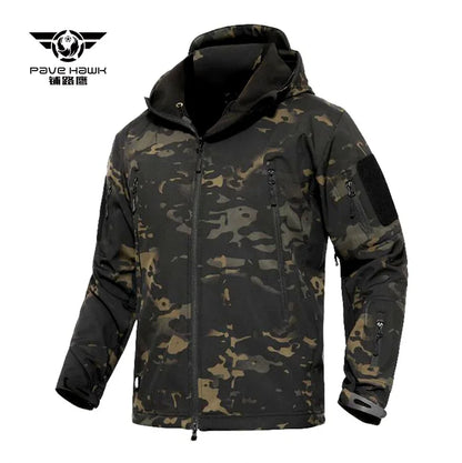 Veste Softshell Homme Shark Skin - Chaude, Respirante et Résistante aux Intempéries - BLACKBEARD OUTDOOR INDUSTRIES