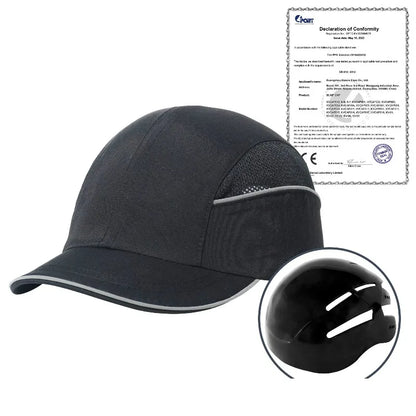 Casquette de Sécurité Baseball EN812 – Protection Antistatique FR/ESD, Légère, pour Électriciens et Travailleurs Industriels