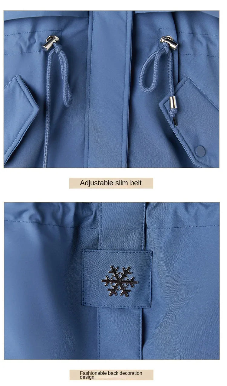 Parka Longue Femme avec Col en Fourrure – Manteau Hiver BLACKBEARD OUTDOOR INDUSTRIES