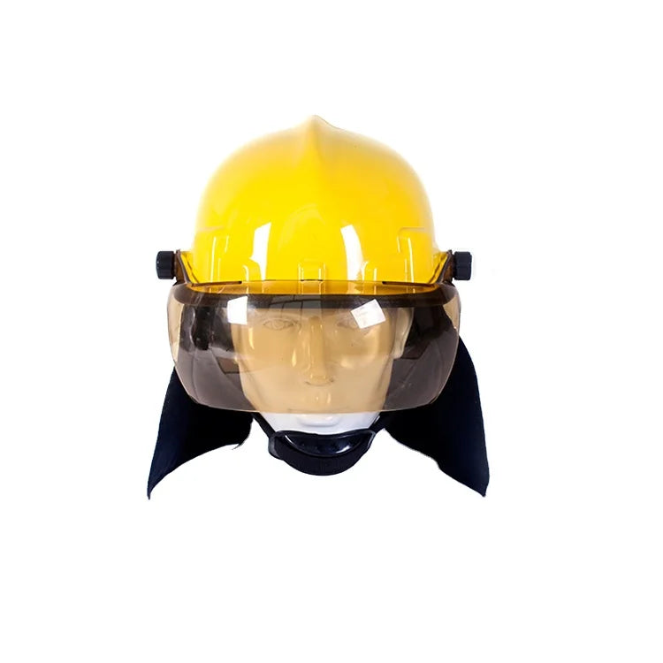 Casque de Pompier Certifié CE EN443 — Protection Incendie & Sauvetage - BLACKBEARD OUTDOOR INDUSTRIES
