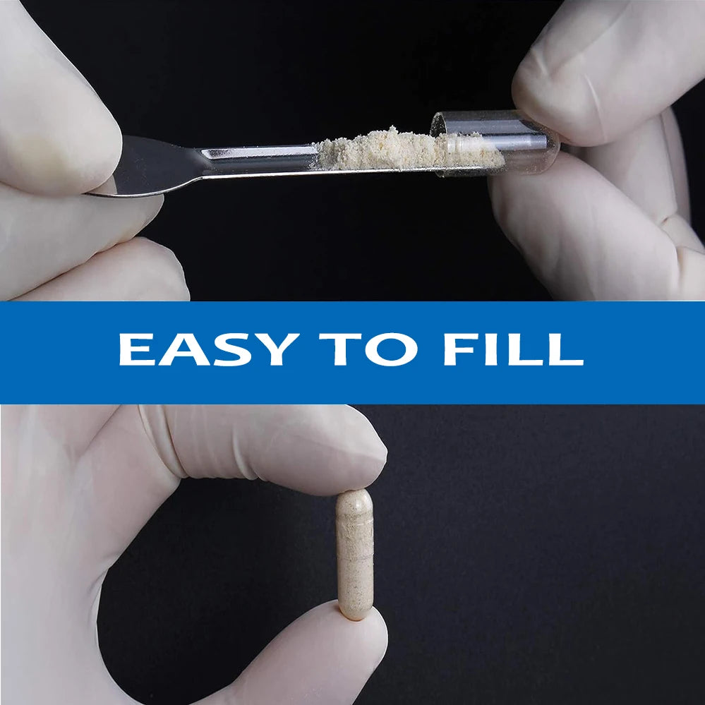 1000PCS Capsules Végétales Vides Taille 000, 1#, 4# – HPMC, Végan, Halal & Casher Certifiées Ma boutique