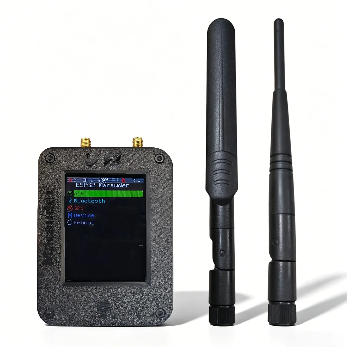 ESP32 Marauder V8 – ESP32-C5, Écran Tactile 2,8", WiFi 6 Dual-Band 2,4/5 GHz, Bluetooth 5, GPS Intégré