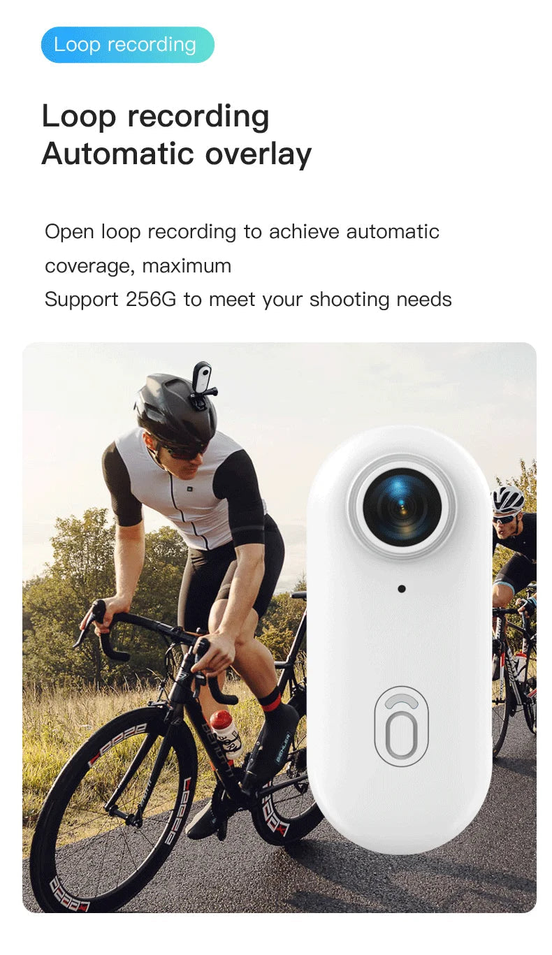 4K Bodycam  d’action 4K ultra-compacte Ma boutique