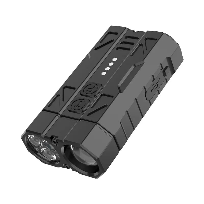 Lampe Torche EDC-2 – 2000 lm, Alliage Aluminium, Double Switch, Rechargeable USB-C, Étanche
