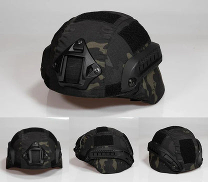 Housse de Casque Multicam pour Casque Tactical MICH 2000 – Airsoft & Tir - BLACKBEARD OUTDOOR INDUSTRIES