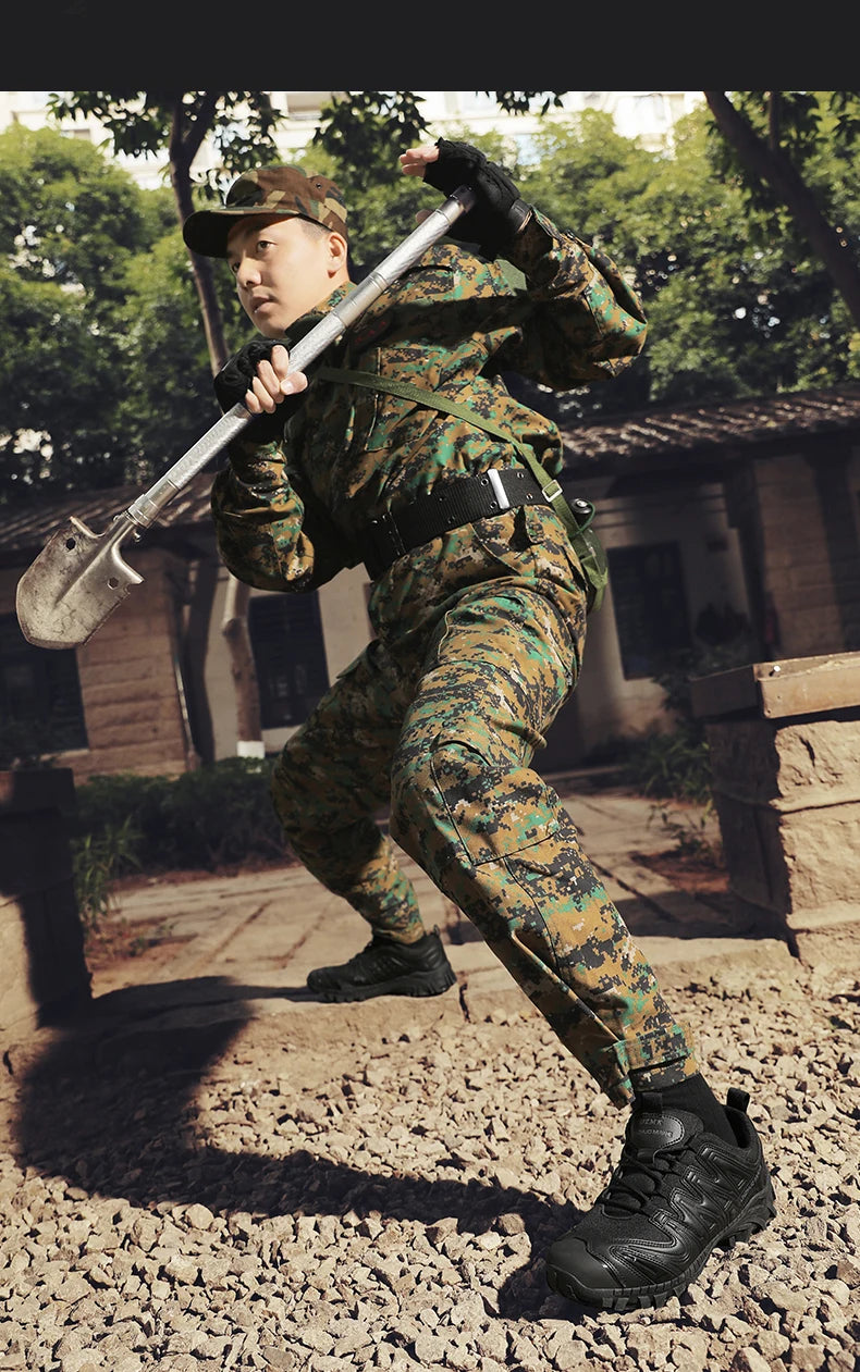 Bottes Tactiques pour Homme – Combat, Antidérapantes, Respirantes, Chaussures de Sécurité Militaires pour Force Spéciale, Armée, Moto - BLACKBEARD OUTDOOR INDUSTRIES