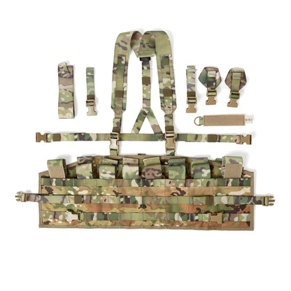 Chest rig tactique TAP MOLLE II – Panneau modulaire réglable